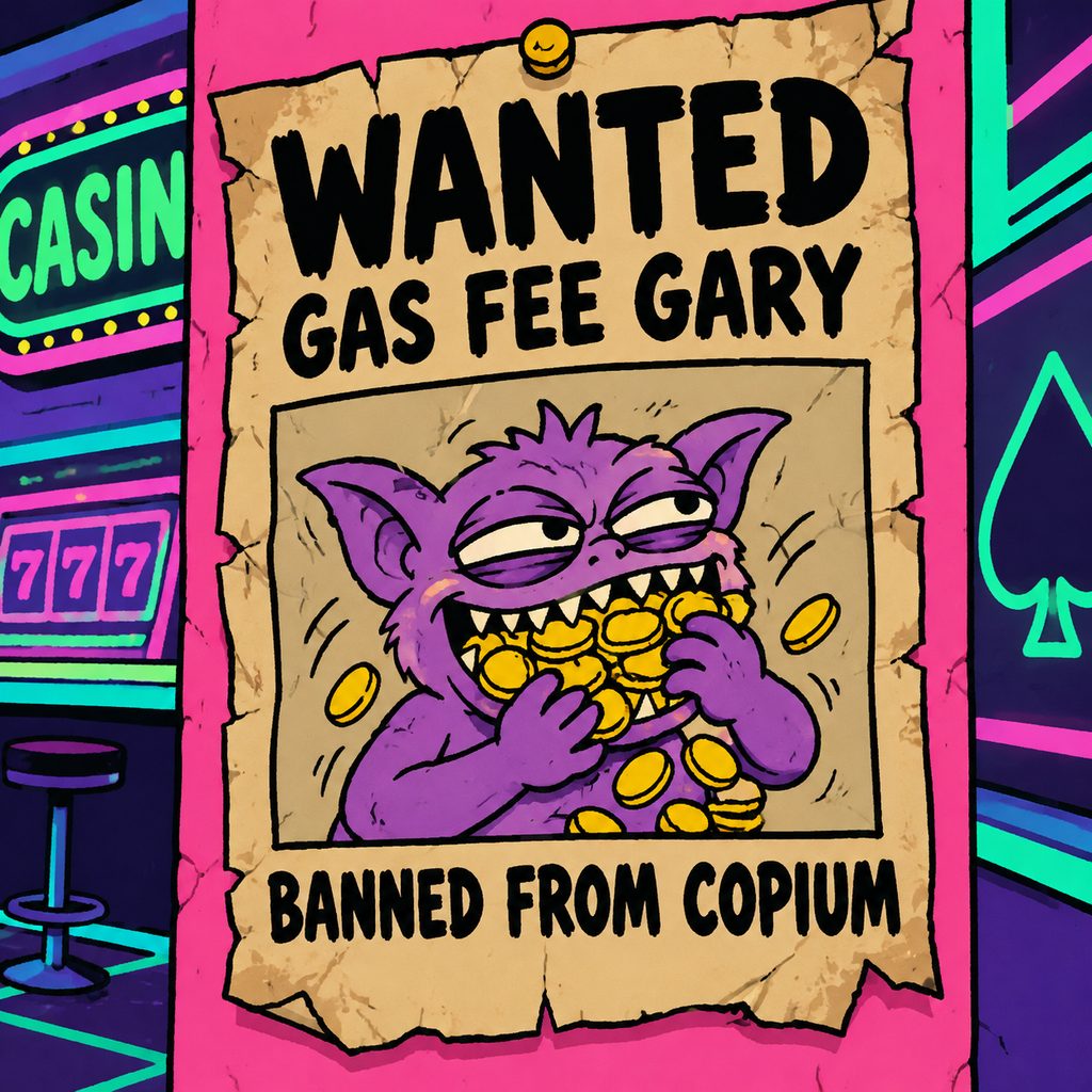 Gas Fee Gary with a fuel pump