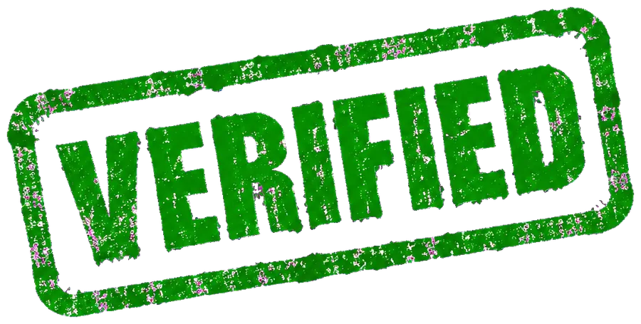 VERIFIED stamp