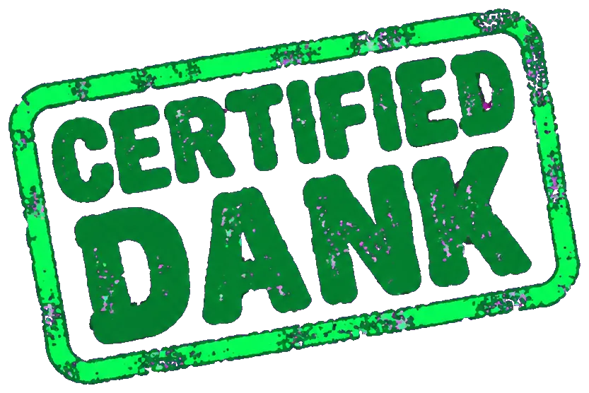 CERTIFIED DANK stamp